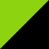 Lime green - black