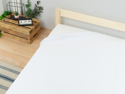 Hand-sewd Jersey Sheet White